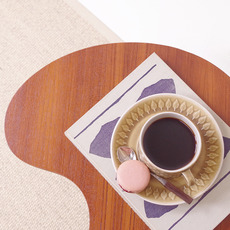 Gorm Mobler/Kidney shaped table in teak Rygebord をアップしました