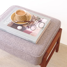 Ottoman / Foot stool in teak (Kvadrat) をアップしました