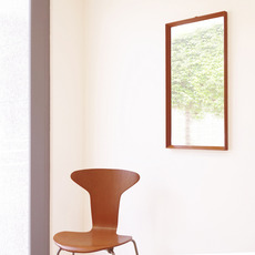 Medium mirror in teak をアップしました