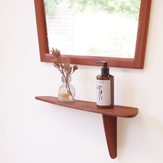 Wall shelf in solid teak をアップしました