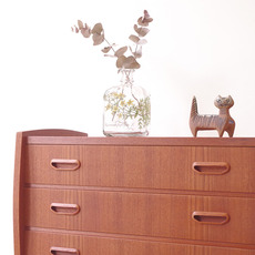 Chest of 3drawers in teak をアップしました