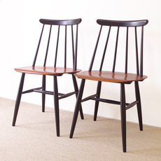 Ilmari Tapiovaara / Fanett Chair 55T(black) をアップしました