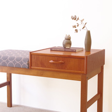 Telephone bench in teak (mina perhonen) をアップしました