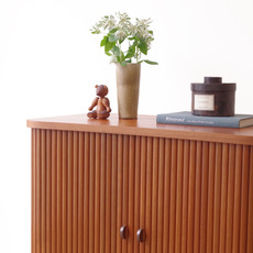 Cabinet with tambour doors info@salut-store.com teak をアップしました