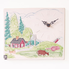 Jie Gantofta / Ceramic wall clock をアップしました