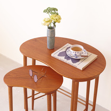 Heltborg mobler / Kidney shaped nesting tables をアップしました