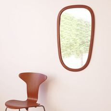 Medium mirror in teak をアップしました