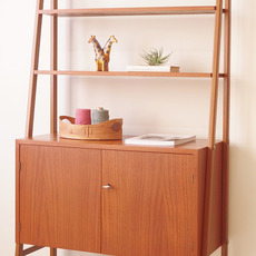 Bookshelf with cabinet in teak をアップしました