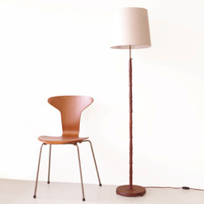 Floor lamp with telescopic in solid teak をアップしました