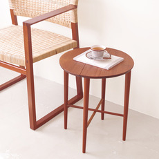 Folding coffee table in teak をアップしました