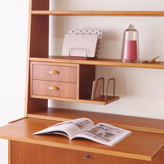 Bookshelf with postcard holder and writing board をアップしました