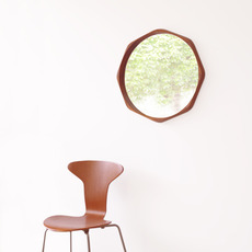 Jansen spejle / Octagonal mirror in teak をアップしました