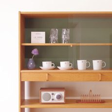 Bodafors / Cupboard with glass doors in oak をアップしました