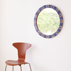 Dietlinde Hein / Circular mirror with tilesをアップしました