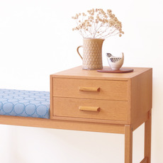 Telephone bench in oak (mina perhonen) をアップしました