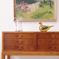 Ole Wanscher/Double chest of 6drawers in walnut をアップしました