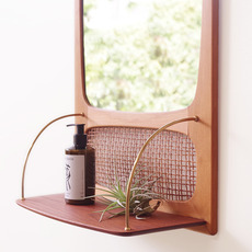 Medium mirror with shelf をアップしました