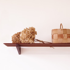 Wall shelf in teak をアップしました