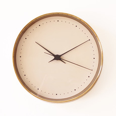 Henning Koppel / Wall clock in brass (22cm) をアップしました