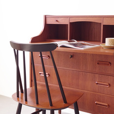 Ilmari Tapiovaara / Fanett Chair 55T(black) をアップしました