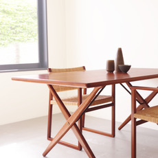 Hans J. Wegner / X-leg table AT303 をアップしました