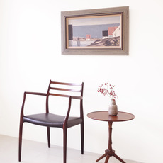 Oil on Canvas Landscape of seaside village をアップしました