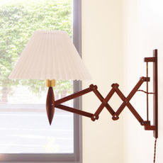 Lyfa / movable wall lamp in solid rosewood をアップしました