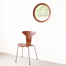 Aarhus Glasimport / Circular mirror in teak をアップしました