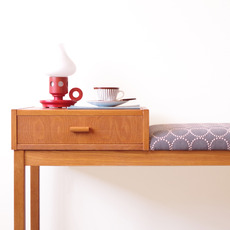 Telephone bench in teak (mina perhonen)をアップしました