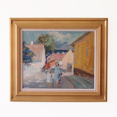 Svend Nielsen/Oil on Canvas をアップしました