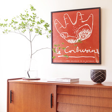 Le Corbusier / Exhibition poster The Open Hand をアップしました