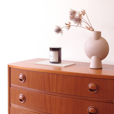 Kai Kristiansen / Bow front chest of 5drawers をアップしました