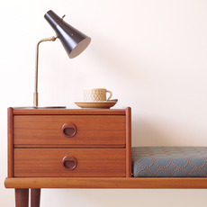Ganddal Mobelfabrik / Telephone bench in teak　をアップしました