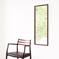 Frits Henningsen / Large mirror in solid mahogany をアップしました