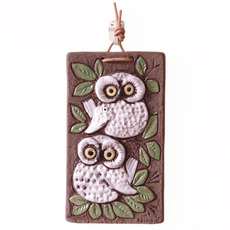 Ninnie Forsgren / Wall plque model.797 Owls をアップしました
