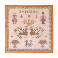 Cross stitch sampler をアップしました