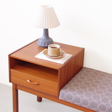 Telephone bench in teak (mina perhonen) をアップしました