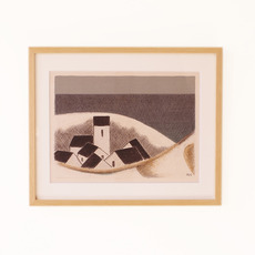 Johannes Hofmeister/Lithograph Landscape of Coast をアップしました