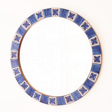 Dietlinde Hein / Circular mirror with tilesをアップしました