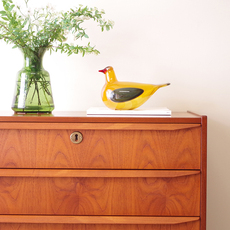 Chest of 4drawers with key in teak をアップしました