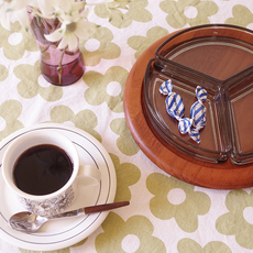 DIGSMED / Wooden tray with 3glasswaresをアップしました