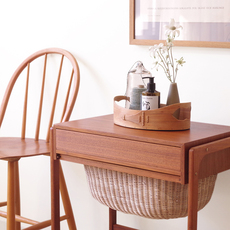 BR Gelsted / Sewing table in teak and rattan をアップしました