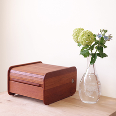 Teak-Tech / Storage box with tambour door in teak をアップしました