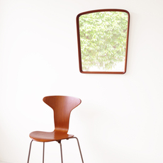 Povl Dinesen / Medium mirror in teak をアップしました