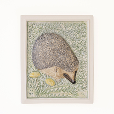 Jie Gantofta / Ceramic wall plque IGELKOTT をアップしました