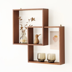 Display wall shelf in solid teak をアップしました