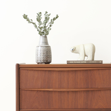 Chest of 2drawers in teak をアップしました