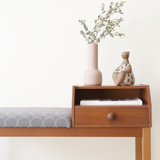 Telephone bench in teak (mina perhonen) をアップしました