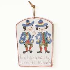 Erik Nossum / Ceramic wall plque をアップしました