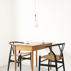 Holmegaard /Drop shaped pendant (white) をアップしました